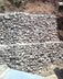 Installation of gabion stone retaining wall